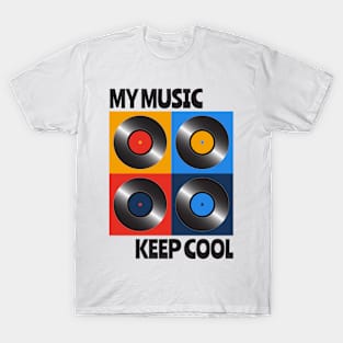 Vintage Music T-Shirt T-Shirt